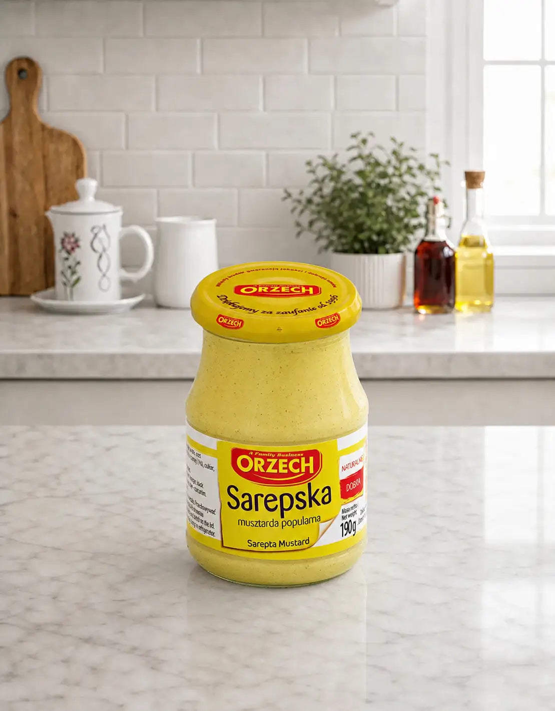 Sarepta Mustard Orzech 175g